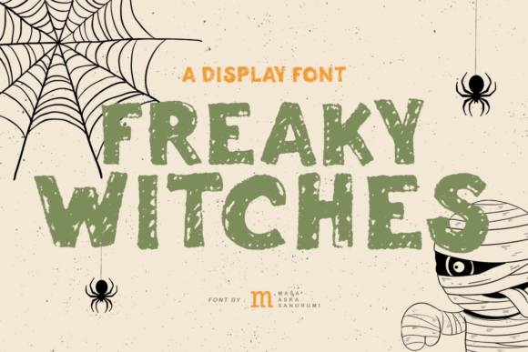 Freaky Witches Font - Featured Image