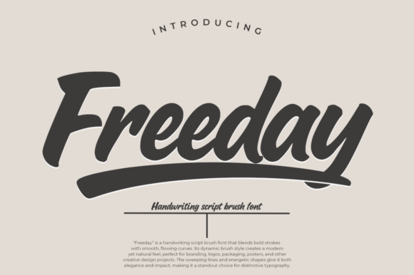 Freeday Font - Featured Image