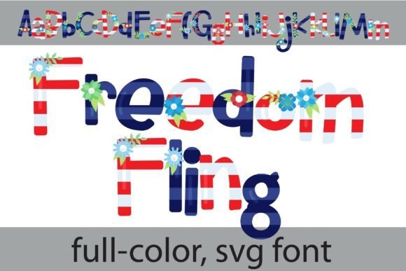 Freedom Fling Font - Featured Image