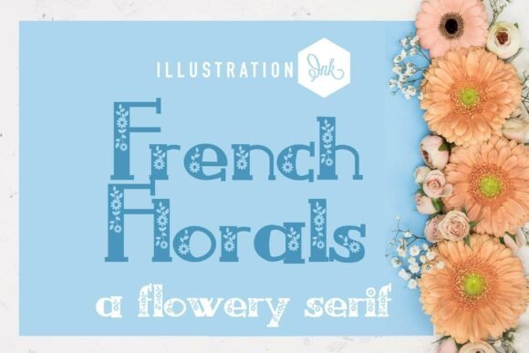 French Florals Font - Featured Image