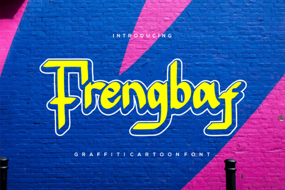 Frengbaf Font - Featured Image