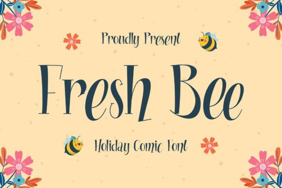 Fresh Bee Font - Featured Image