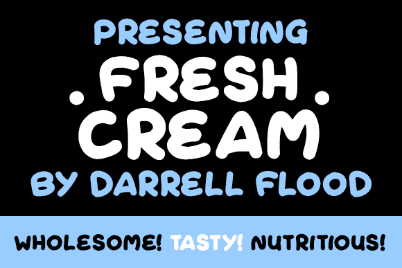 Fresh Cream Font - Featured Image