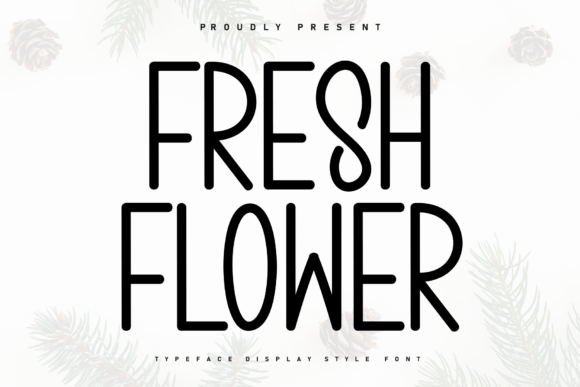 Fresh Flower Font - Featured Image