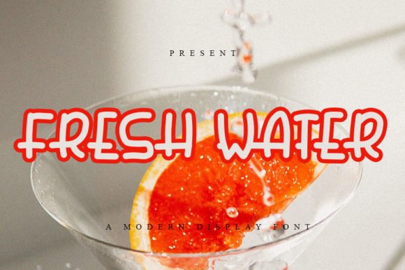 Fresh Water Font - Featured Image