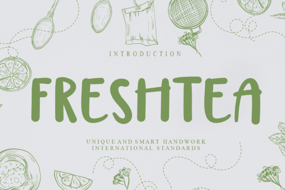 Freshtea Font - Featured Image