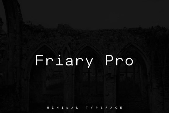 Friary Pro Font - Featured Image
