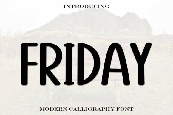 Friday Font - Featured Image