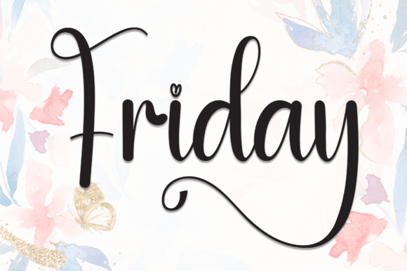 Friday Font - Featured Image