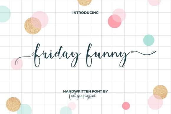 Friday Funny Font - Featured Image