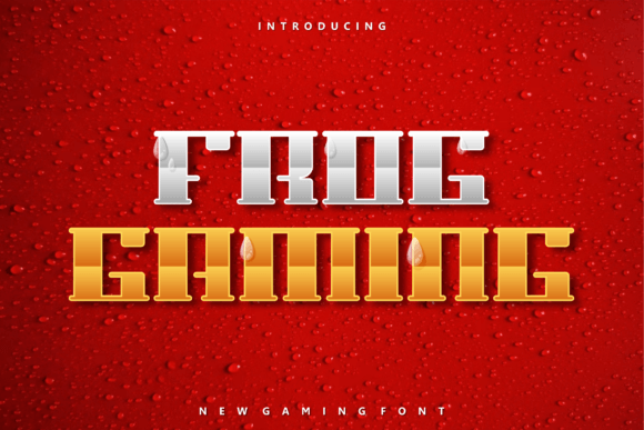 Frog Gaming Font - Featured Image
