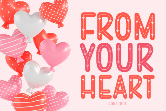 From Your Heart Font - Featured Image