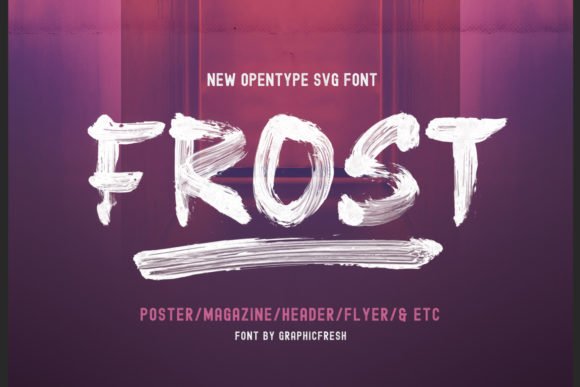 Frost Font - Featured Image