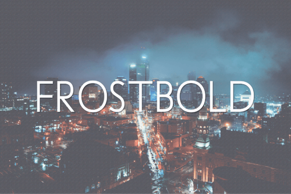 Frostbold Font - Featured Image