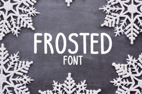 Frosted Font - Featured Image