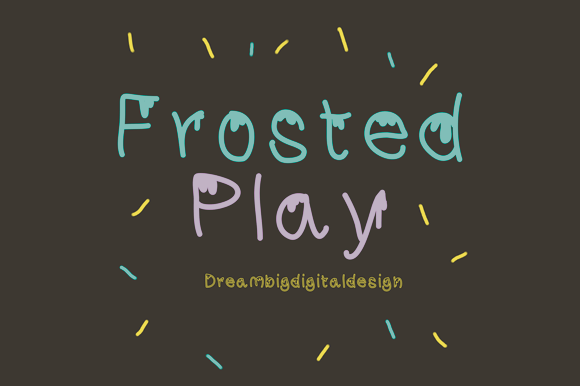 Frosted Play Font - Featured Image