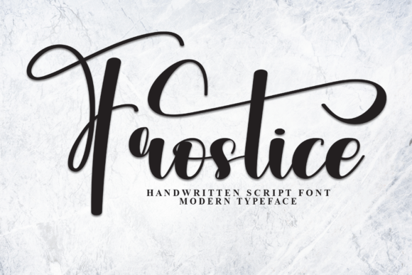 Frostice Font - Featured Image
