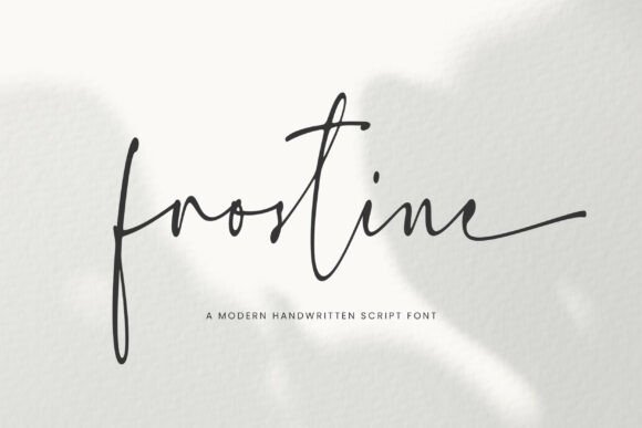 Frostine Font - Featured Image