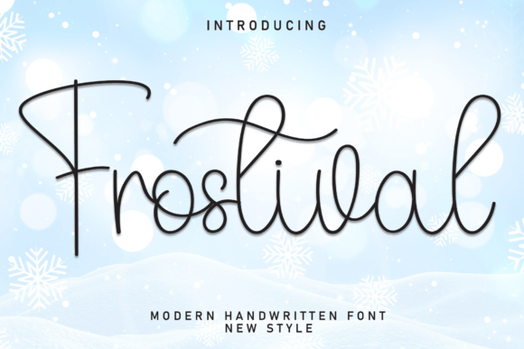 Frostival Font - Featured Image