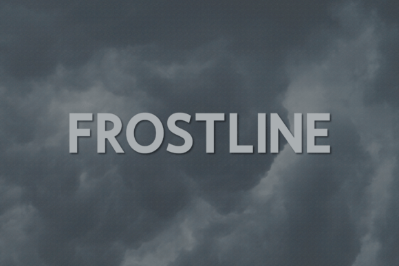 Frostline Font - Featured Image