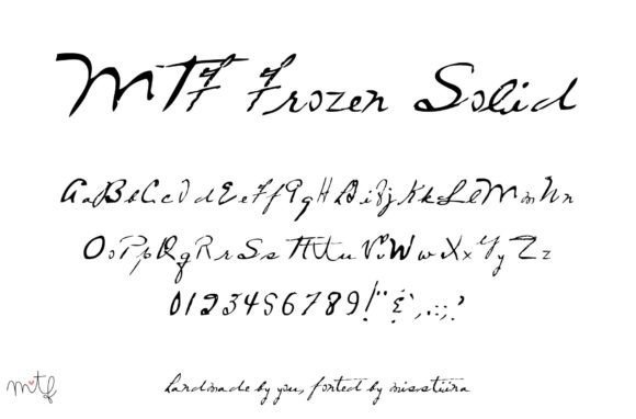 Frozen Solid Font - Featured Image