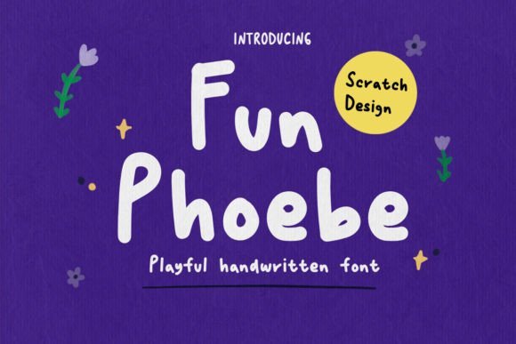 Fun Phoebe Font - Featured Image