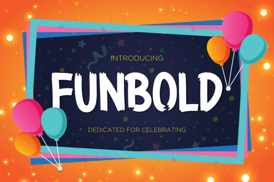 Funbold Font - Featured Image