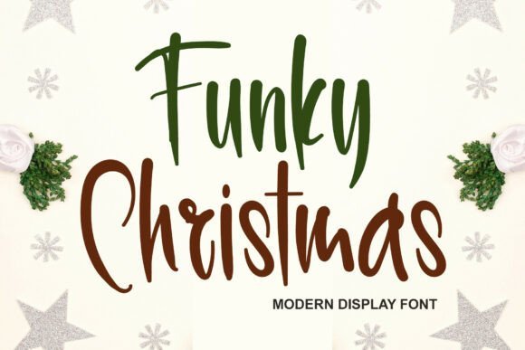 Funky Christmas Font - Featured Image