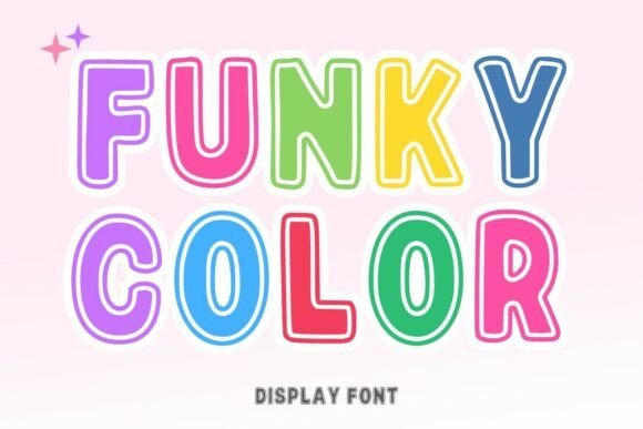 Funky Color Font - Featured Image