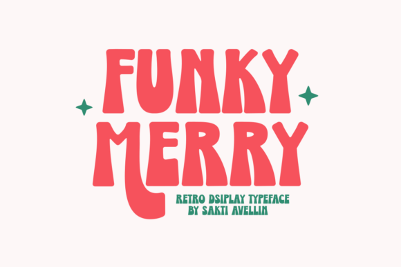 Funky Merry Font - Featured Image