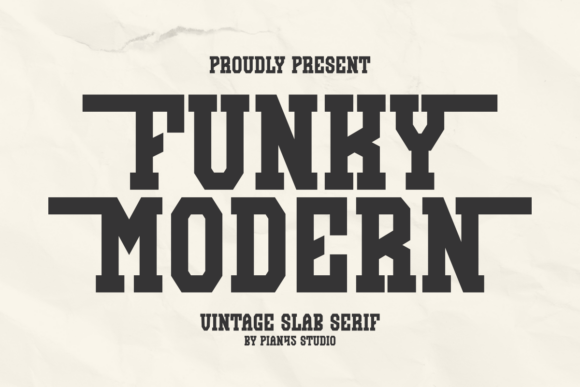 Funky Modern Font - Featured Image