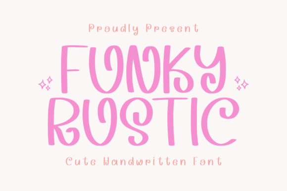 Funky Rustic Font - Featured Image