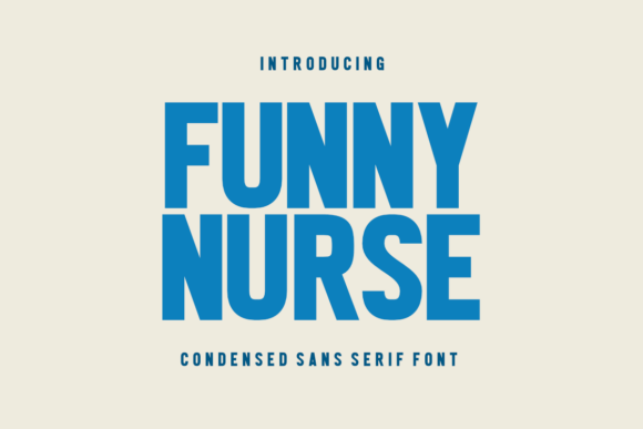 Funny Nurse Font - Featured Image