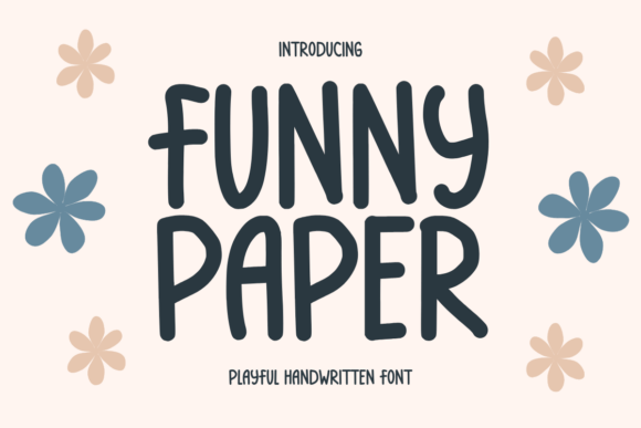 Funny Paper Font - Featured Image