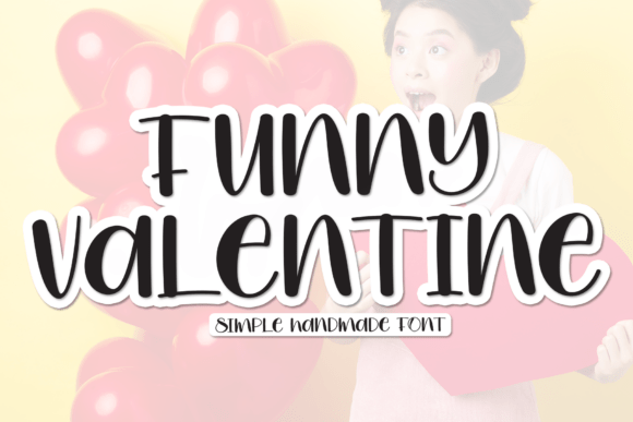 Funny Valentine Font - Featured Image