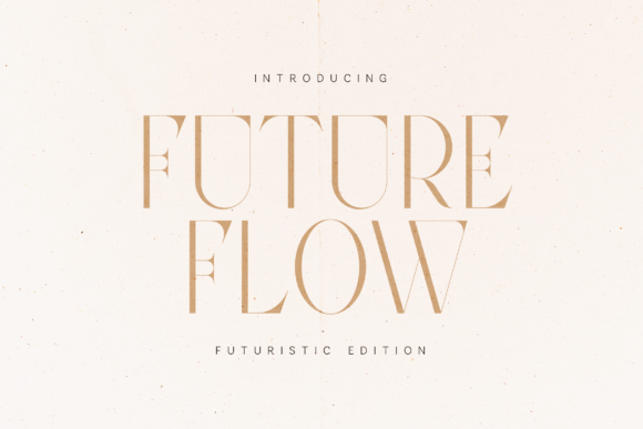 Future Flow Font - Featured Image