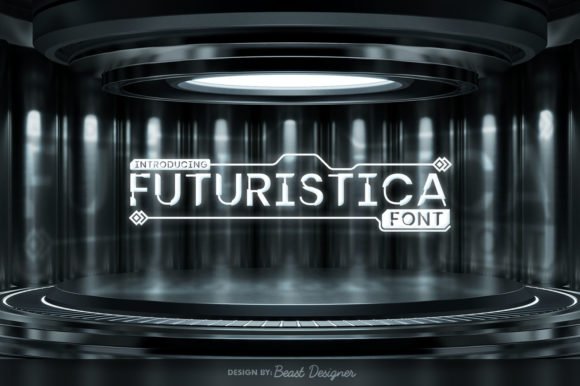 Futuristica Font - Featured Image