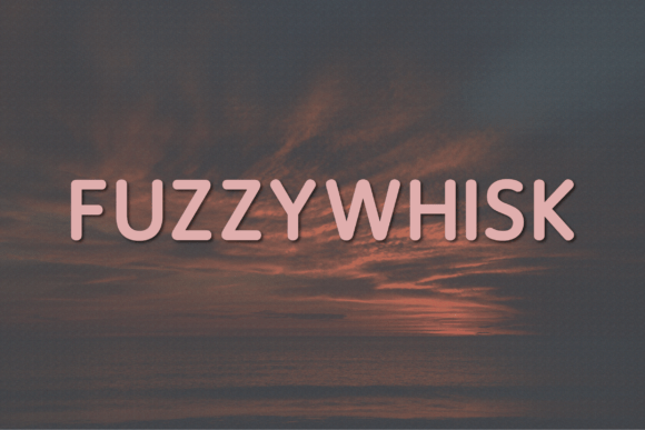 Fuzzywhisk Font - Featured Image