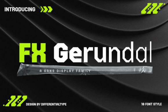 Fx Gerundal Font - Featured Image