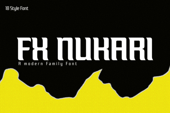 Fx Nukari Font - Featured Image