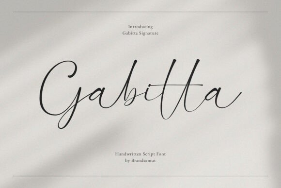 Gabitta Font - Featured Image