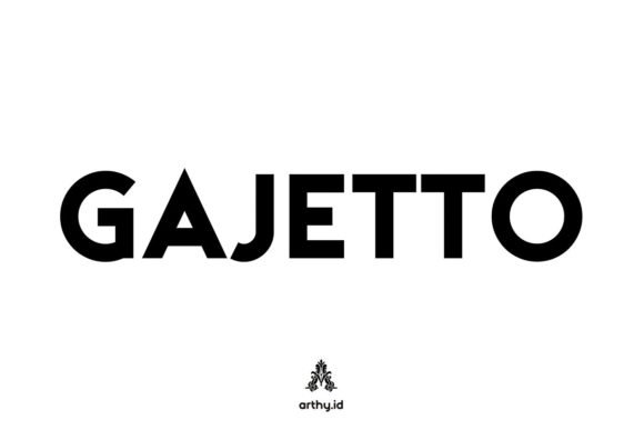 Gajetto Font - Featured Image