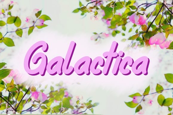 Galactica Font - Featured Image
