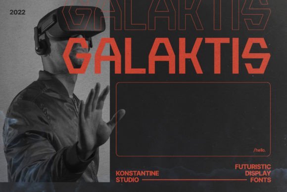 Galaktis Font - Featured Image