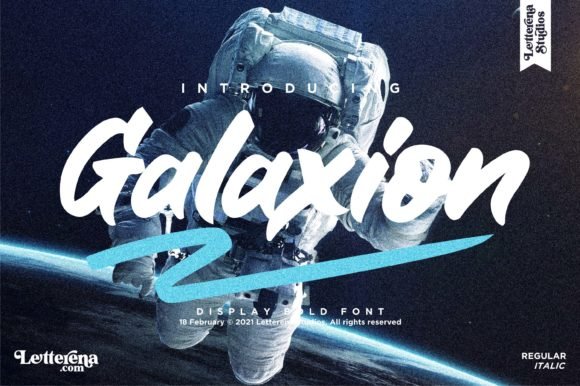 Galaxion Font - Featured Image