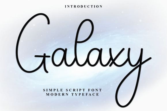 Galaxy Font - Featured Image