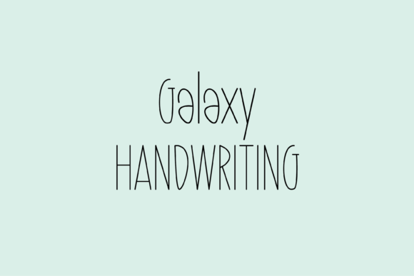 Galaxy Font - Featured Image