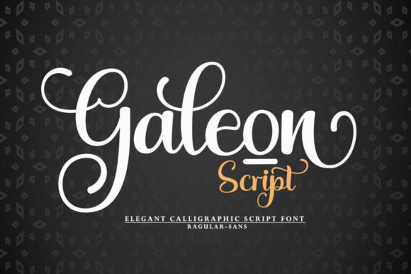 Galeon Script Font - Featured Image
