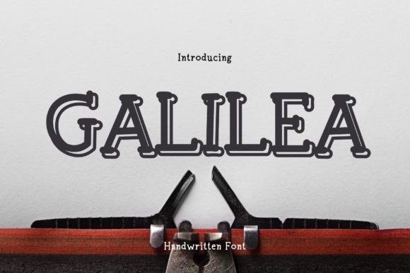 Galilea Font - Featured Image