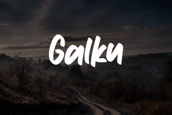 Galku Font - Featured Image